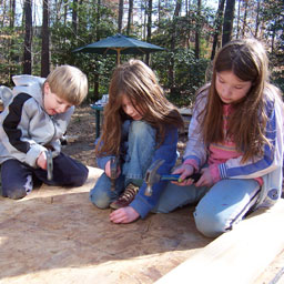 Kids Building floor