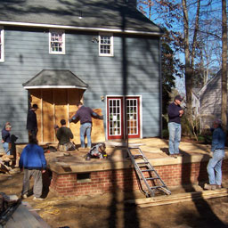 Weathering bay window