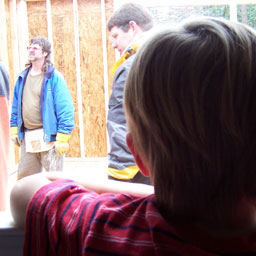 View from upstairs bathroom